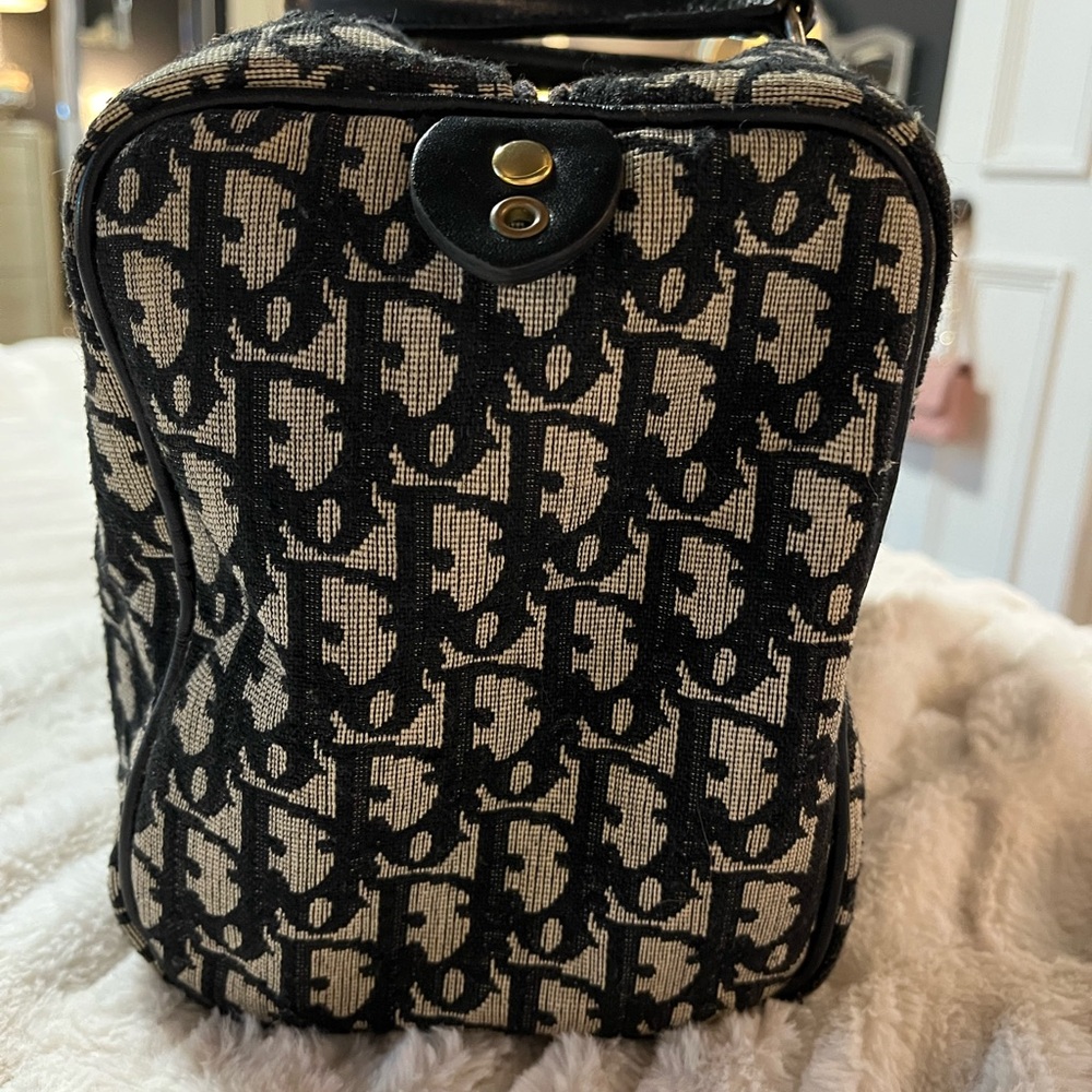 Vintage Blue and Tan monogram DIOR Bag 💖💖💖💖 - Picture 13 of 17